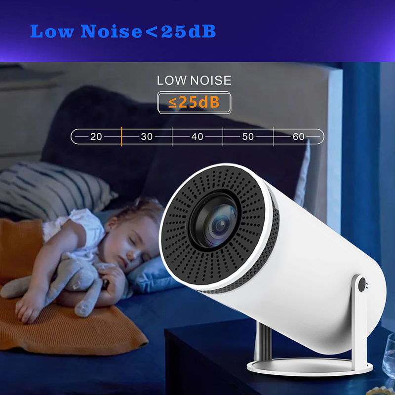 اندروید 11.0 پروژکتور سینمای خانگی HY300 هدف چند رسانه ای 150 ANSI لومن 60W HDMI